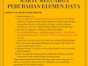 Persyaratan pengajuan Kartu Keluarga Perubahan Elemen Data.