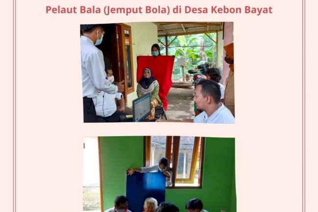 Jemput Bola Dukcapil Klaten,Senin 31/5/2021 bertempat di Desa Banyuripan Bayat,Kebon dan Krikilan. 