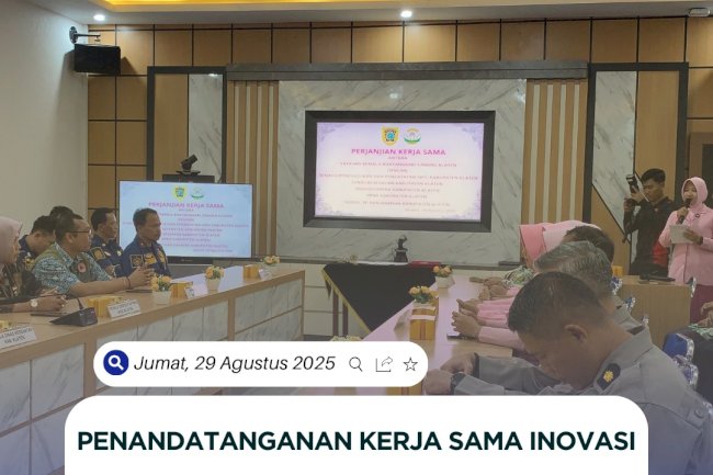 Disdukcapil Klaten Jalin Kerja Sama dengan Yayasan Kemala Bhayangkari Cabang Klaten
