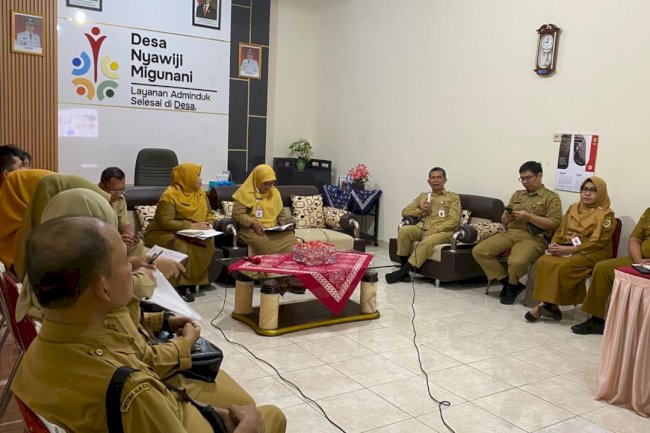 Dinas Dukcapil Kabupaten Klaten melakukan kunjungan Studi Tiru ke Dinas Dukcapil Kabupaten Wonogiri