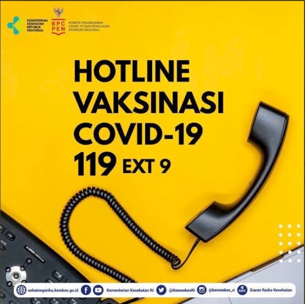 Layanan hotline yang terkendala NIK dipakai orang lain dan tidak bisa Vaksin Covid 19.
