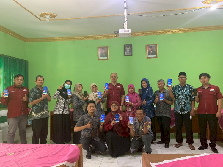 Sosialisasi implementasi KTP Digital untuk seluruh guru dan murid SMA N 1 Cawas.