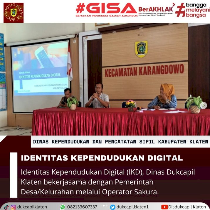 Peningkatan cakupan registrasi Identitas Kependudukan Digital (IKD)