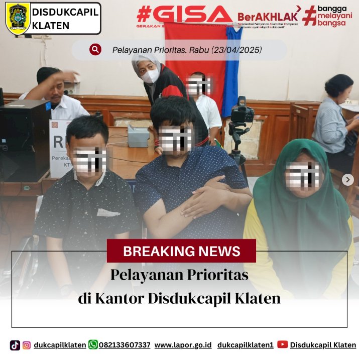 Pelayanan makin humanis.