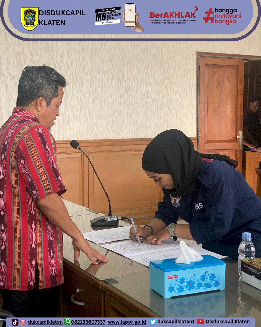 Disdukcapil Klaten Gelar Forum Konsultasi Publik Tahun 2025