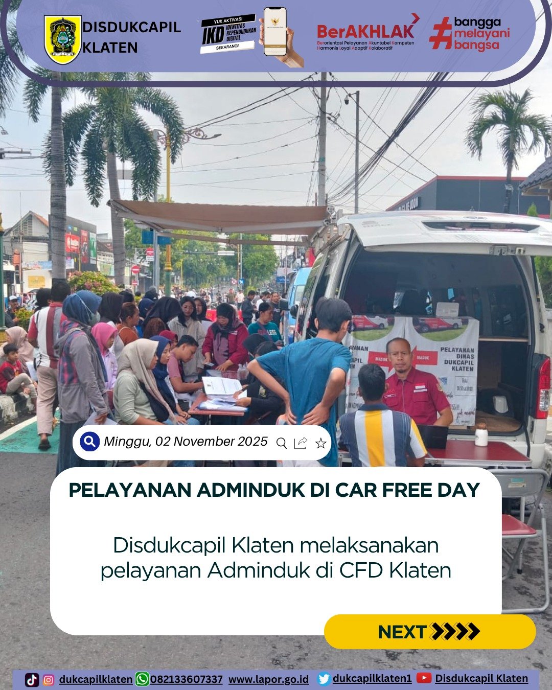 Laporan layanan CFD