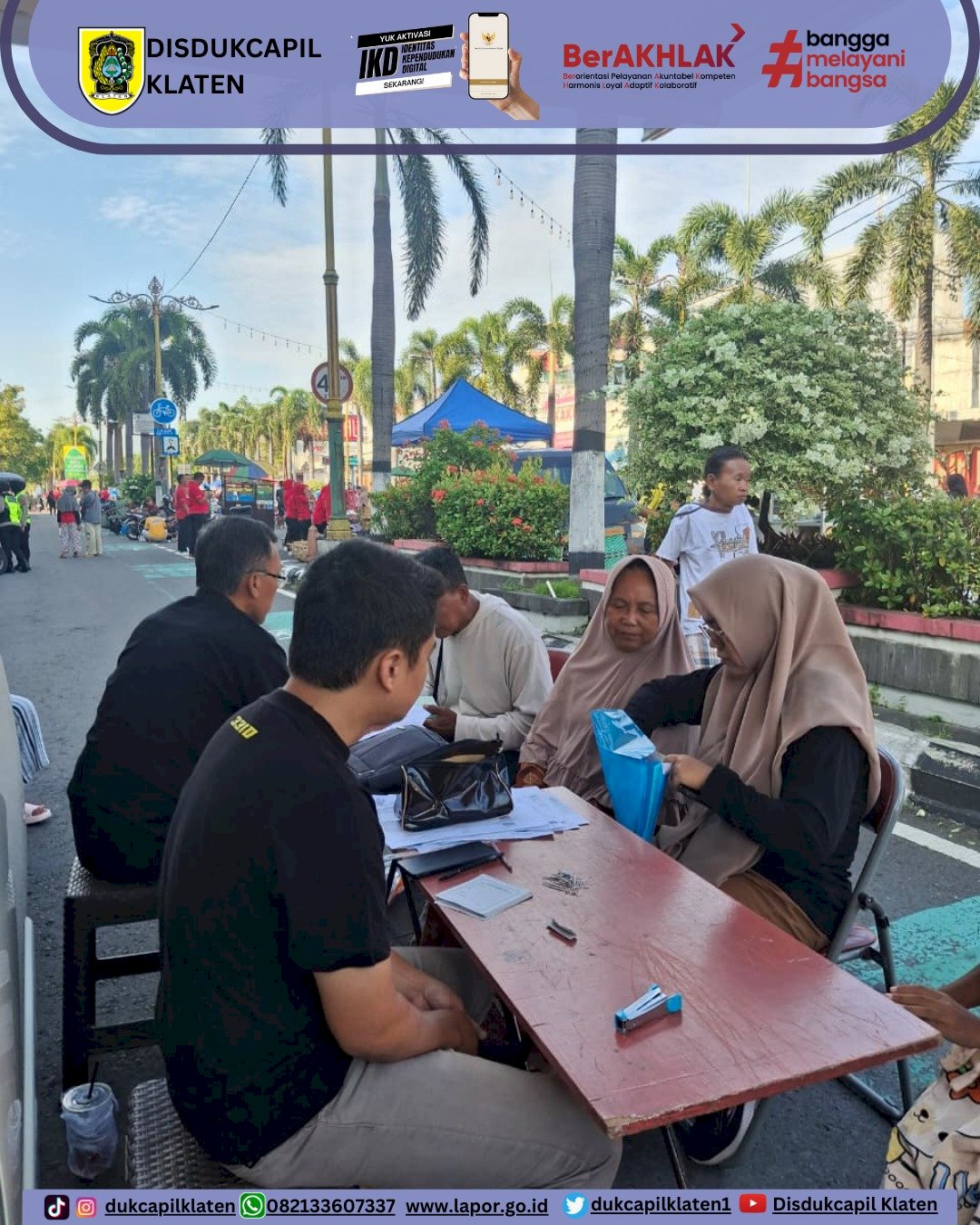 Laporan pelayanan CFD.