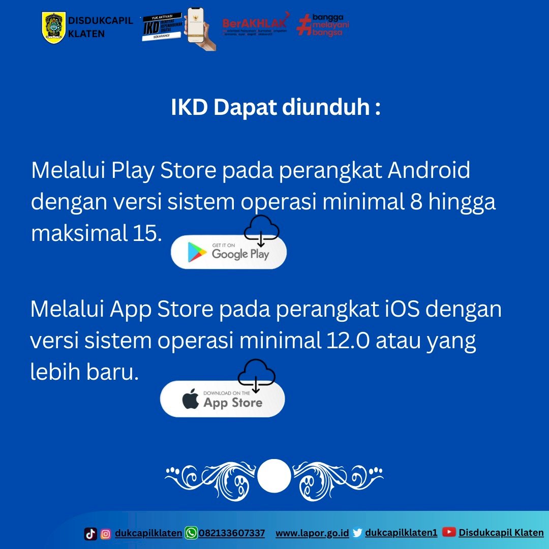 AKTIVASI IDENTITAS KEPENDUDUKAN DIGITAL (IKD)