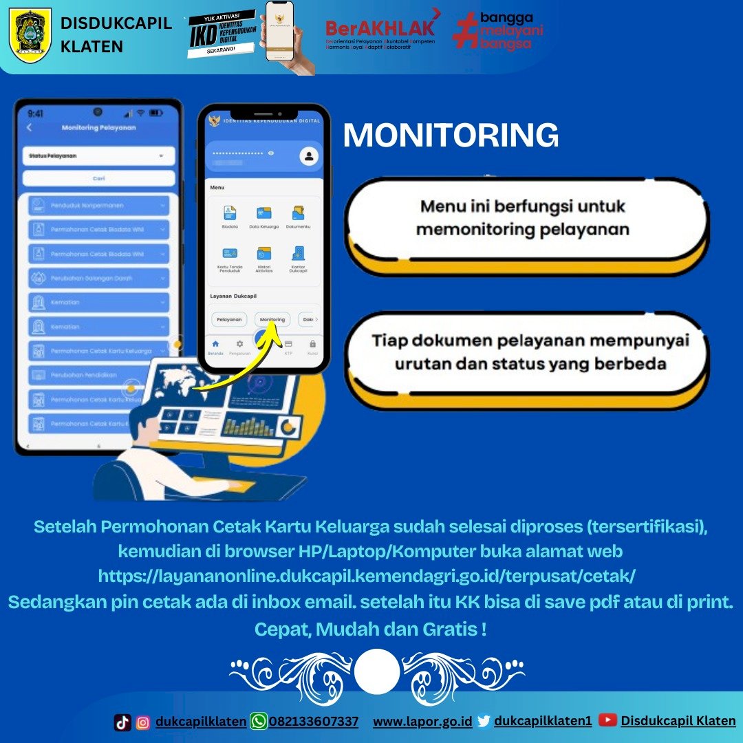 Permohonan Cetak Kartu Keluarga di Aplikasi Identitas Kependudukan Digital (IKD)