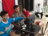 DISDUKCAPIL KLATEN---Inovasi Pelaut Bala Perekaman E-KTP secara Massal kerjasama dengan KPU Kabupaten Klaten di Kecamatan Cawas.