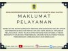 Maklumat Pelayanan Dinas Kependudukan dan Pencatatan Sipil Kabupaten Klaten.