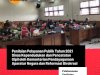 Pelaksanaan Penilaian Pelayanan Publik Tahun 2021 secara Online oleh Kementerian Pendayagunaan Aparatur Negara dan Reformasi Birokrasi yang dilaksanakan pada tanggal 21 September 2021.