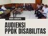 Pertemuan Audiensi PPDK Disabilitas (Paguyupan Penyandang Disabilitas Klaten)