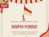Selamat Memperingati Hari Sumpah Pemuda - “Kobarkan semangatmu para generasi muda untuk kemajuan Indonesia"