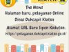 Perubahan link alamat website pelayanan online Dinas Dukcapil Klaten menjadi https://pelayanan.dukcapil.klaten.go.id