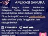 Pengajuan online Sakura Google Form pada tanggal 27  Oktober 2022 telah dinonAktifkan dalam rangka proses pembaruan Pelayanan Online Sakura.