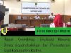 Rapat Koordinasi Evaluasi Kinerja Dinas Kependudukan dan Pencatataan Sipil Kabupaten Klaten.