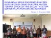 KUNJUNGAN KERJA DALAM RANGKA STUDI SETTING SECURITY SISTEM SERVER PELAYANAN ONLINE DINAS DUKCAPIL KUDUS.