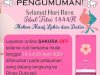 Pelayanan Online SAKURA sementara OFF pada tanggal 19 s.d 25 April 2023 dan buka kembali mulai tanggal 25 April 2023.