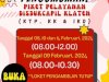 PENGUMUMAN!  Piket Pelayanan Dinas Kependudukan dan Pencatatan Sipil Kabupaten Klaten.