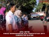 Apel pagi yang dilaksanakan oleh Dinas Kependudukan dan Pencatatan Sipil Kabupaten Klaten.
