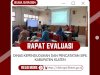 Dinas Dukcapil Klaten melaksanakan Rapat Evaluasi Kinerja dan Pembahasan Kebijakan Layanan Online Adminduk.