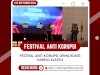 Festival Anti Korupsi Grha Bung Karno Klaten.