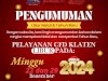 Pelayanan Car Free Day Disdukcapil Klaten LIBUR pada tanggal 22 dan 29 Desember 2024.