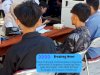 Dinas Dukcapil melaksanakan pelayanan adminduk di kegiatan Sambung Rasa pada hari Rabu 1 Juli 2026 di Desa Karanglo Kecamatan Polanharjo.