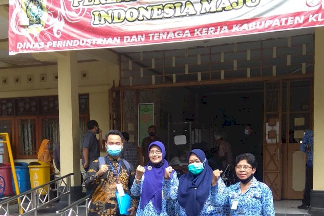 DISDUKCAPIL KLATEN---Inovasi Pelayanan Jemput Bola Akta Kelahiran Usia 0 -18 tahun  SeKecamatan Klaten Tengah.