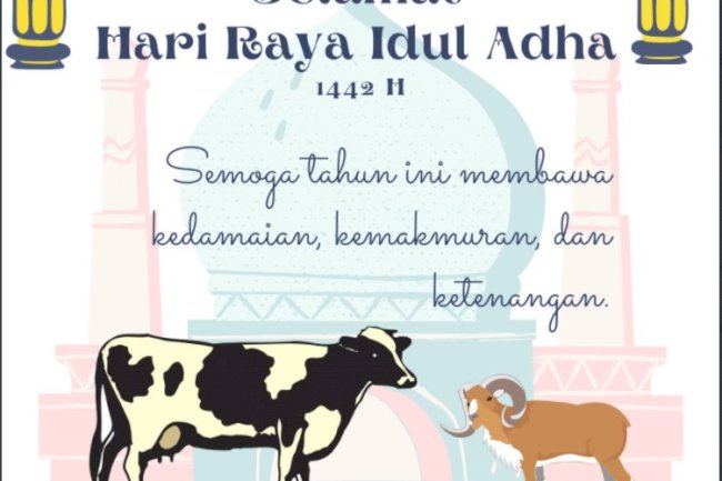 Selamat Hari Raya Idul Adha 1442 H, tetap jaga kesehatan dan patuhi protokol kesehatan.