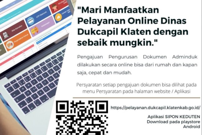 Pelayanan Sipon Keduten merupakan solusi bagi penduduk Klaten yang ingin tetap melakukan pengurusan Adminduk dengan cepat dan mudah.