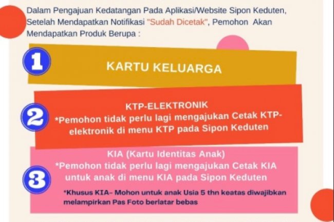 Kedatangan ke Klaten pengajuan melalui online aplikasi sipon keduten menjadi lebih mudah.