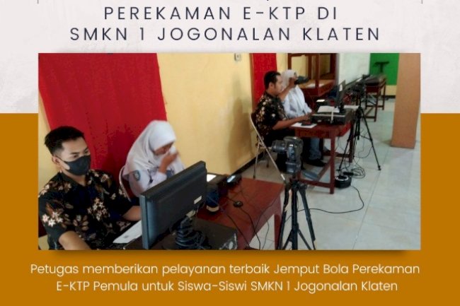 Pelaut Bala jemput bola di SMKN 1 Jogonalan Klaten.
