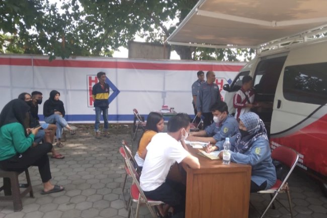 Pelayanan Adminduk Dinas Dukcapil Klaten di acara CarFreeDay bahagiakan masyarakat.