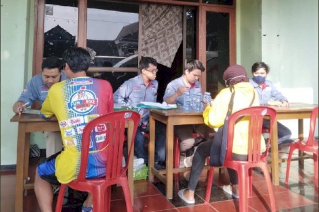 Pelayanan Adminduk Dinas Dukcapil Klaten di acara CarFreeDay bahagiakan masyarakat.