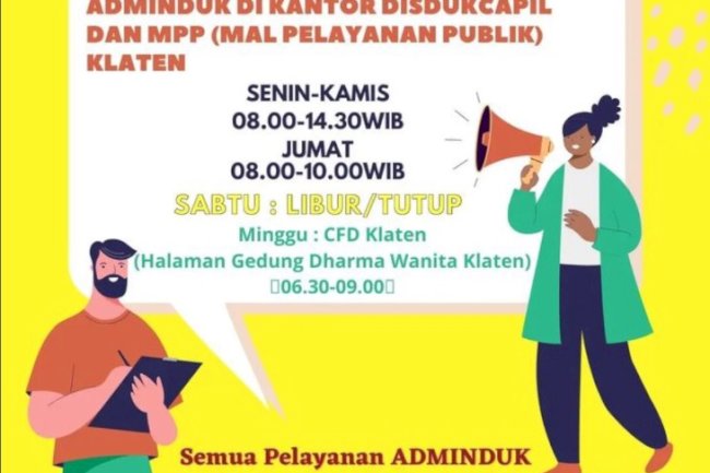 Konsultasi dan mengurus seluruh dokumen Administrasi Kependudukan secara mandiri.