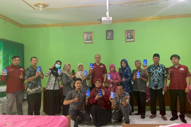 Sosialisasi implementasi KTP Digital untuk seluruh guru dan murid SMA N 1 Cawas.