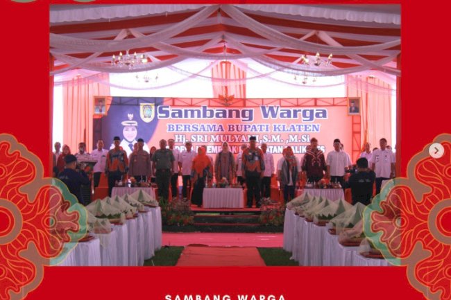 Sambang Warga di Desa Ngemplak, Kecamatan Kalikotes, Kabupaten Klaten.