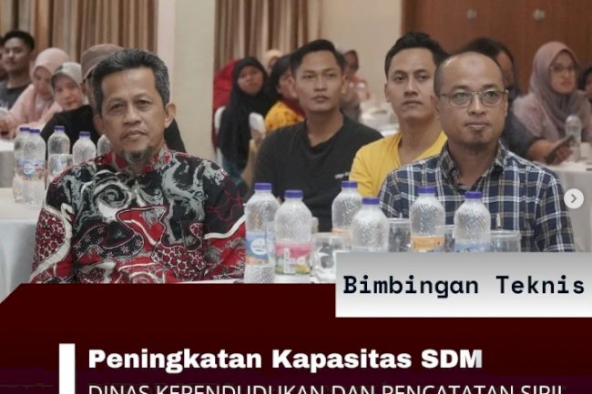 Peningkatan Kapasitas SDM Dinas Kependudukan dan Pencatatan Sipil Kabupaten Klaten.