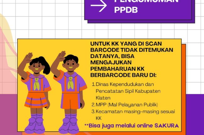 PENGUMUMAN PPDB!!