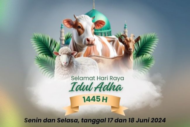 Dinas Dukcapil Klaten mengucapkan Selamat Hari Raya Idul Adha 1445 H