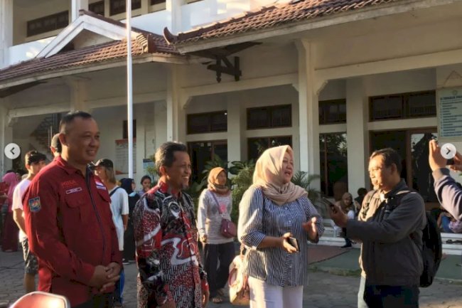 Giat pelayanan pengurusan dokumen Adminduk Dinas Dukcapil Klaten di CFD.