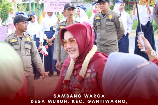 Kegiatan sambang warga di Desa Muruh, Kecamatan Gantiwarno, Klaten.