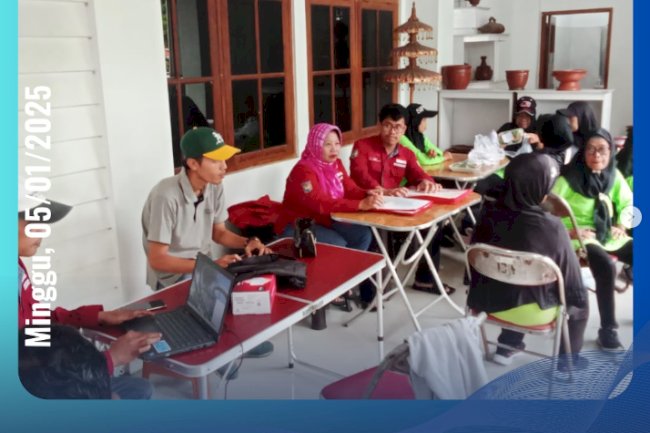 Giat pelayanan pengurusan dokumen Adminduk Dinas Dukcapil Klaten di CFD.