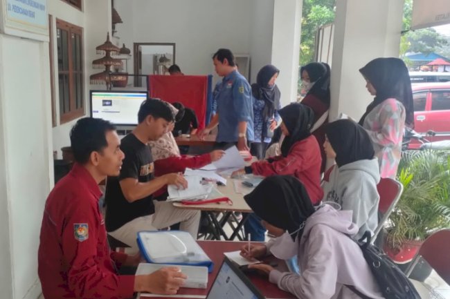 Giat pelayanan pengurusan dokumen Adminduk Dinas Dukcapil Klaten di CFD.