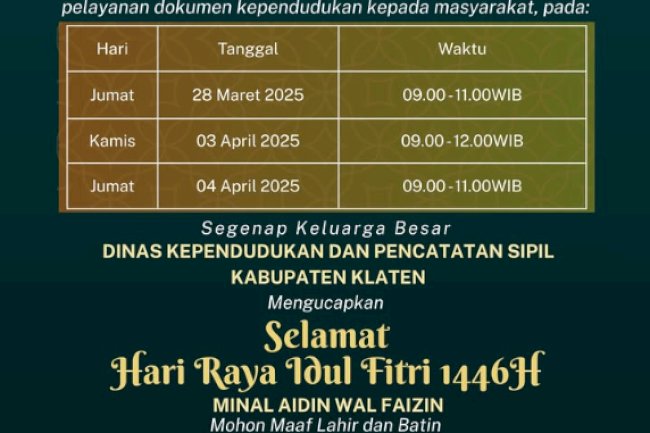 Pengumuman!!!