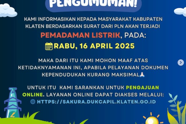 Pengumuman!!!