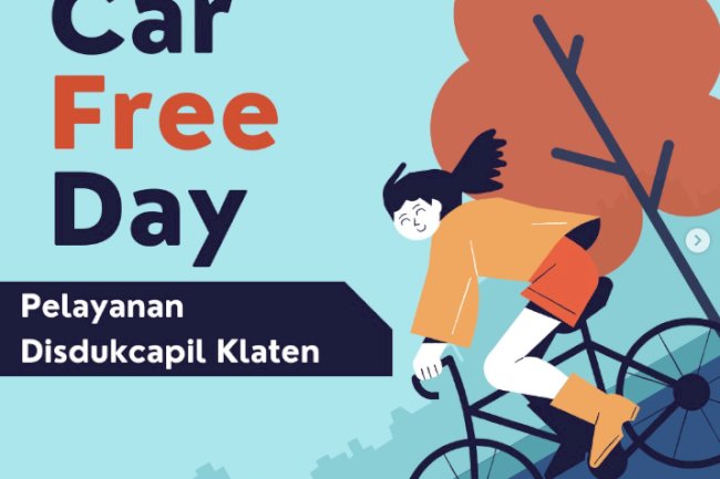 Pengumuman Dukcapil in CarFreeDay.