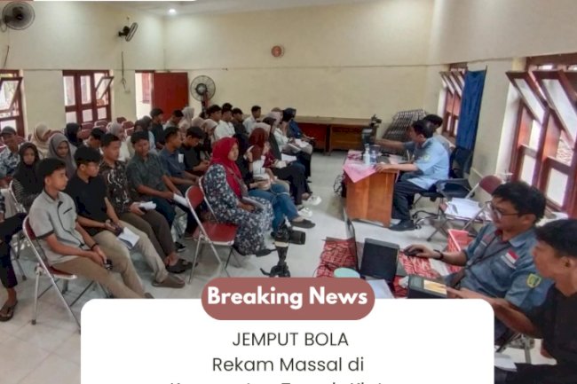 Disdukcapil Klaten jemput bola.